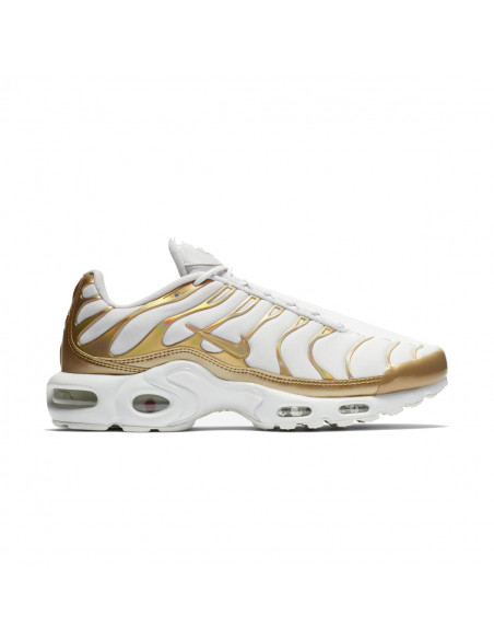 NIKE Basket Nike AIR MAX PLUS METALLIC - 605112-054