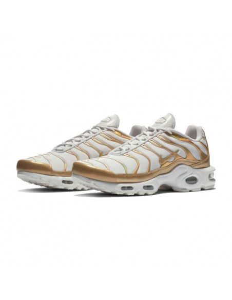 NIKE Basket Nike AIR MAX PLUS METALLIC - 605112-054